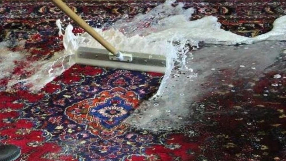 شستشوی فرش در قالیشویی روشن