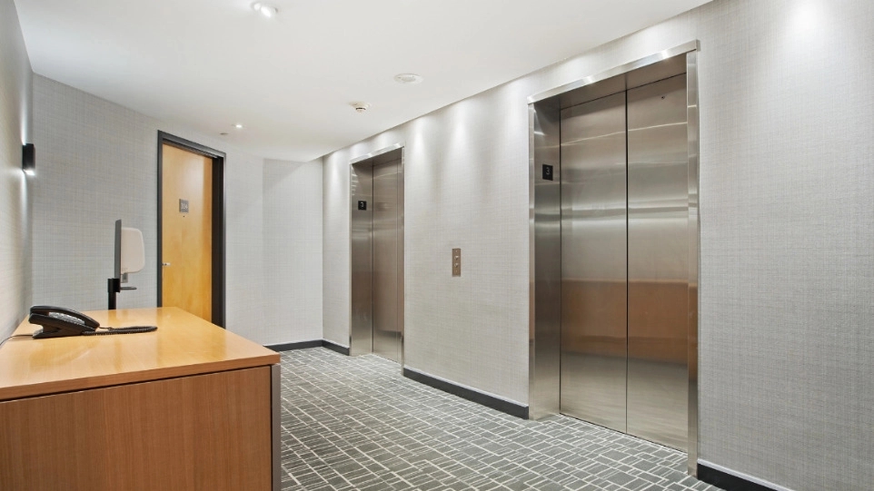What is the balance weight of the elevator?