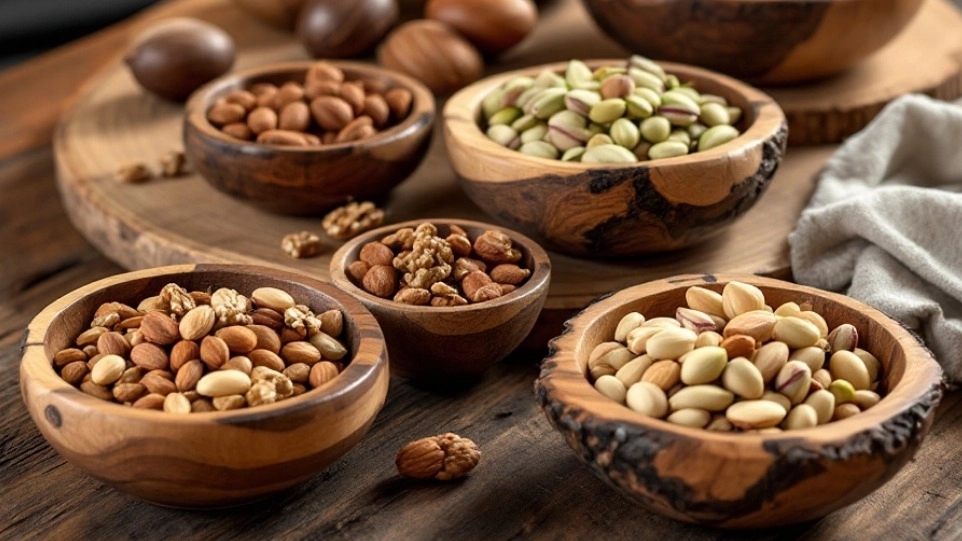 راهنمای انتخاب بهترین ظروف چوبی روستیک برای سرو آجیل در مجالس ایرانی