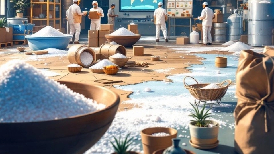 مزایای صادرات نمک دریا به کشورهای همسایه از تهران