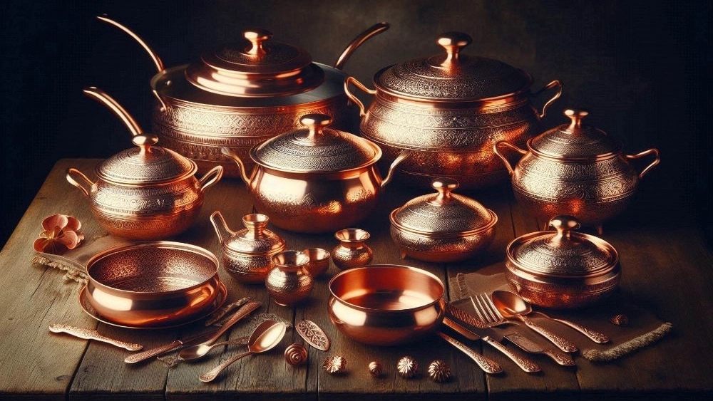 How to identify the difference between original and counterfeit copper containers?