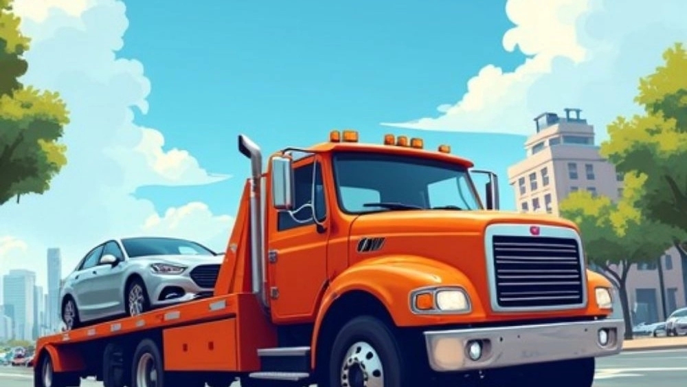 یدک کش و خودروبر مطمئن شهیدپور؛ امنیت خودرو شما در آزادراه تهران