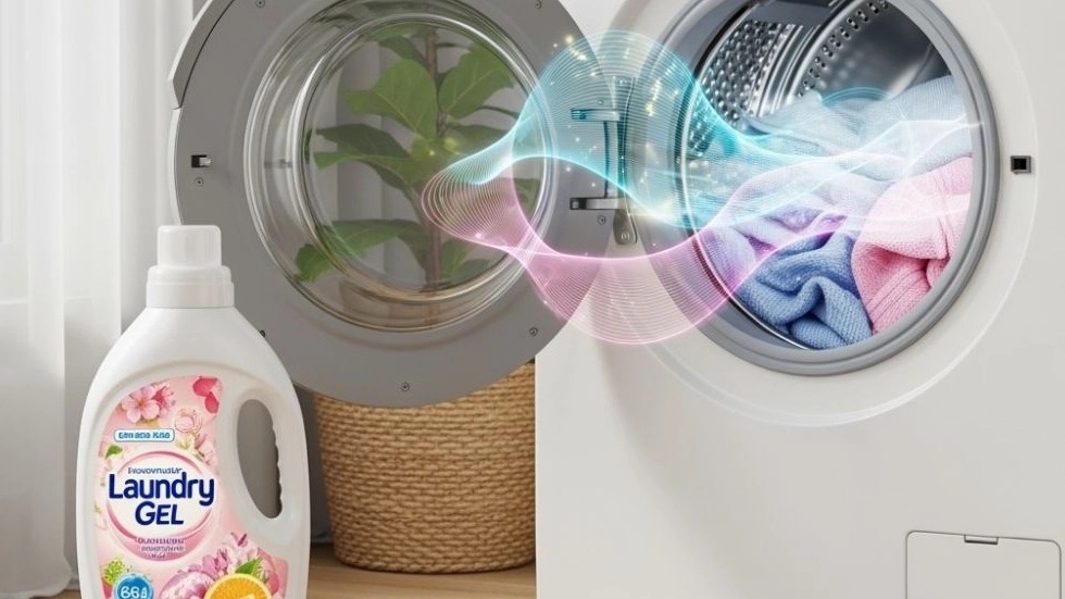 عطر و بوی دلپذیر در ژل ماشین لباسشویی: تأثیر بر تجربه شستشو