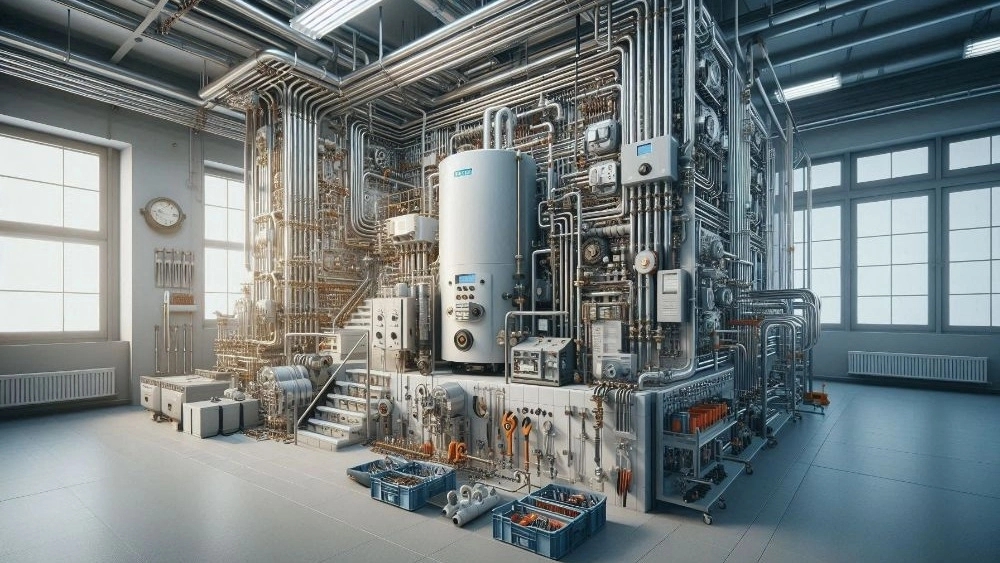 خدمات تهویه مطبوع و موتورخانه در رستم‌آباد با تاسیسات لطیفی