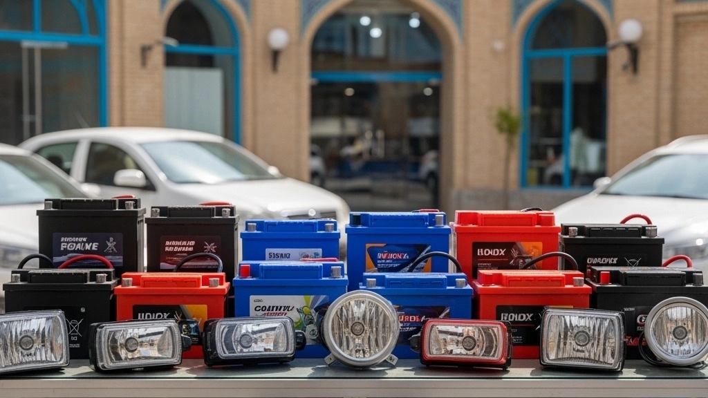 راهنمای خرید باتری و هدلایت اصل از بندر گناوه، انتخاب حرفه‌ای با فروشگاه ملک زاده