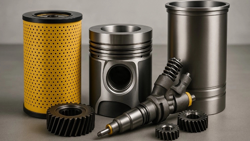 تامین قطعات یدکی اصل موتورهای کاترپیلار در تهران