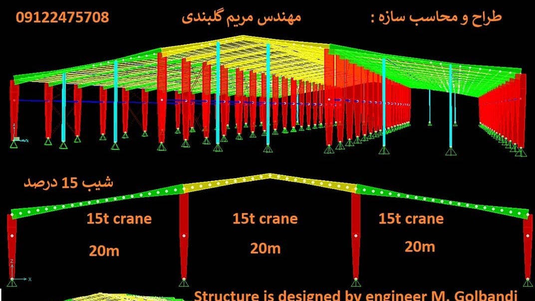 نقشه سوله گلبندی