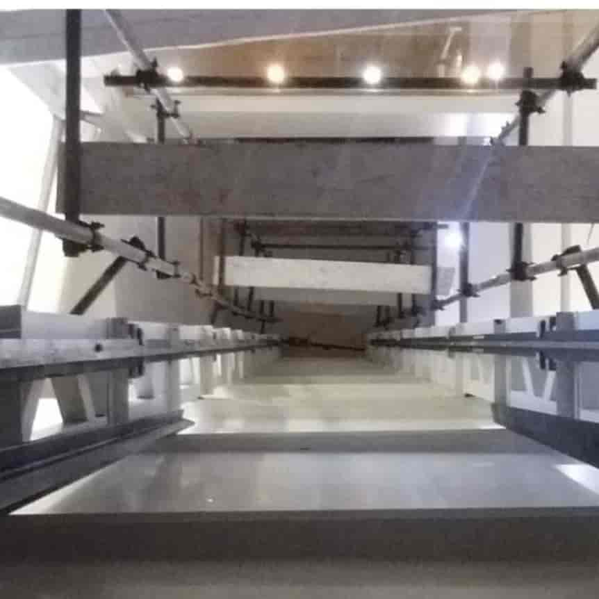 شاسی کشی ۴طبقه برای آسانسور یک تنی