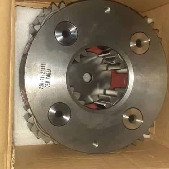 کاریر گردون 4 تایی با دنده. OEM  جنس اصل بیل مکانیکی کوماتسو 200_7
