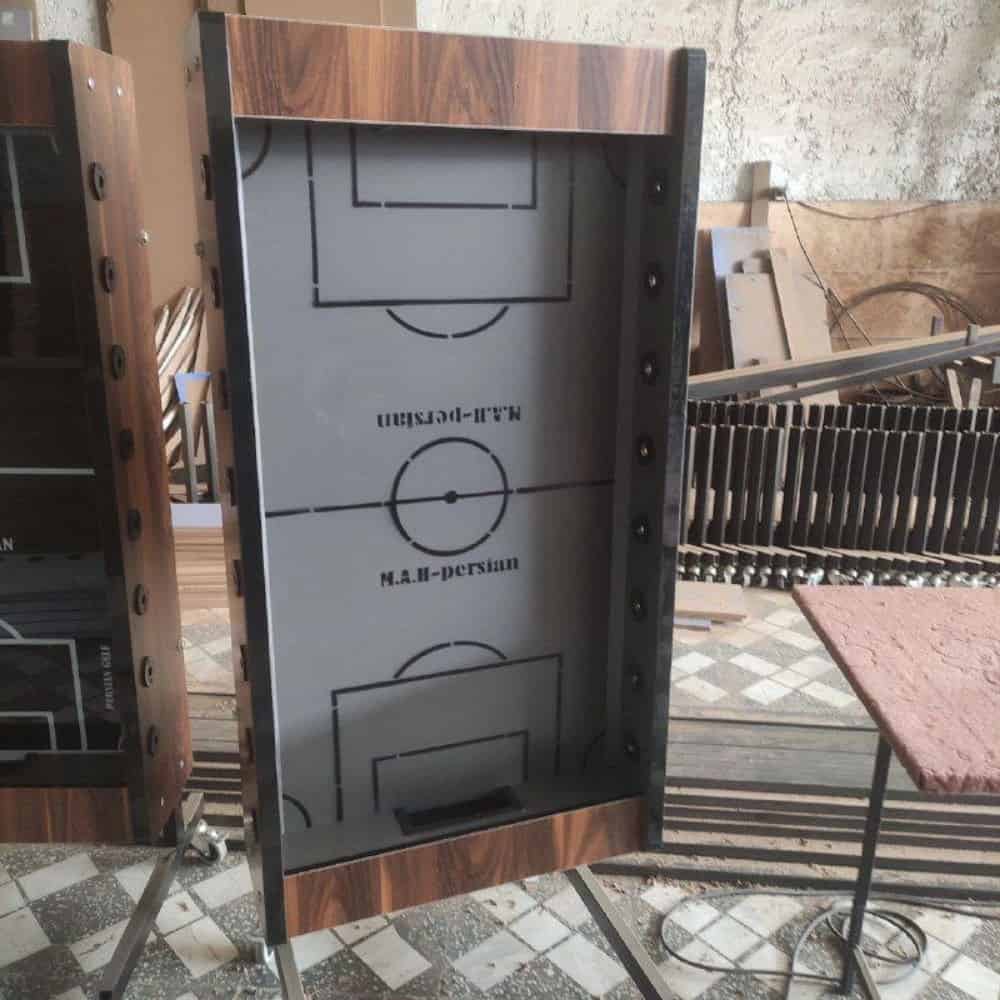 فوتبال دستی کف چوب