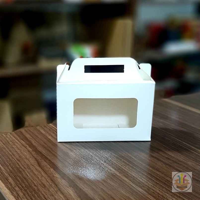 جعبه دسته دار ویترینی کوچک