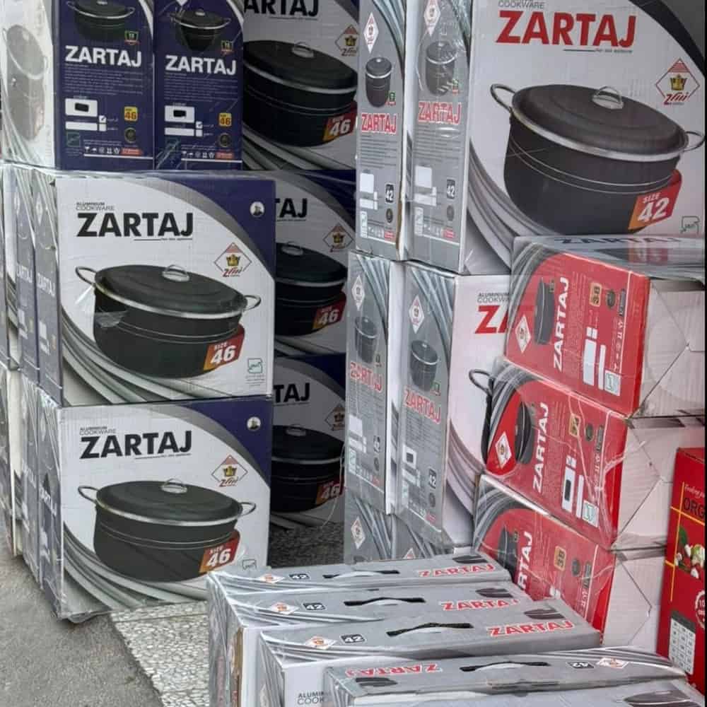 قابلمه تفلون زرتاج
