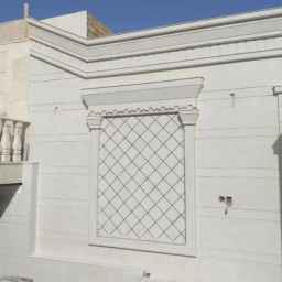 اجرای نماکاری ساختمان باقری در یزد