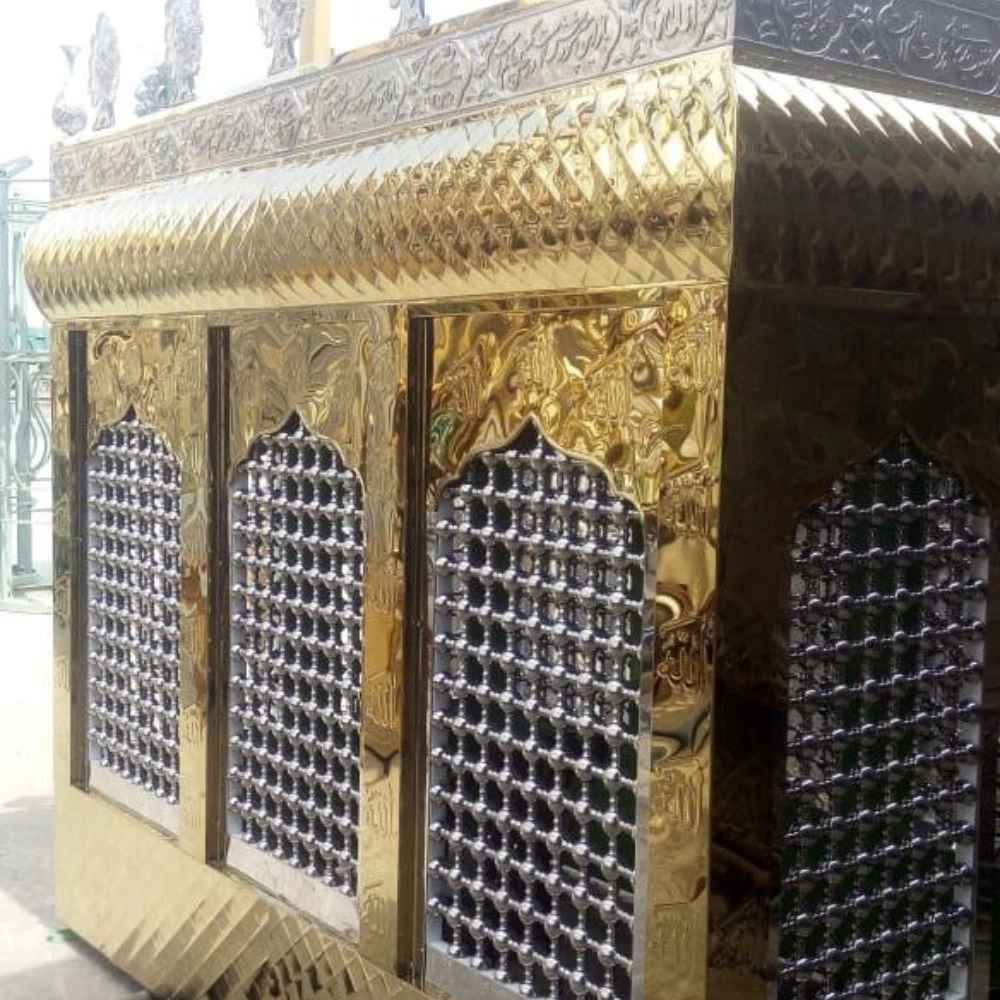 گنبد گلدسته سازی امام رضا در بابل مازندران