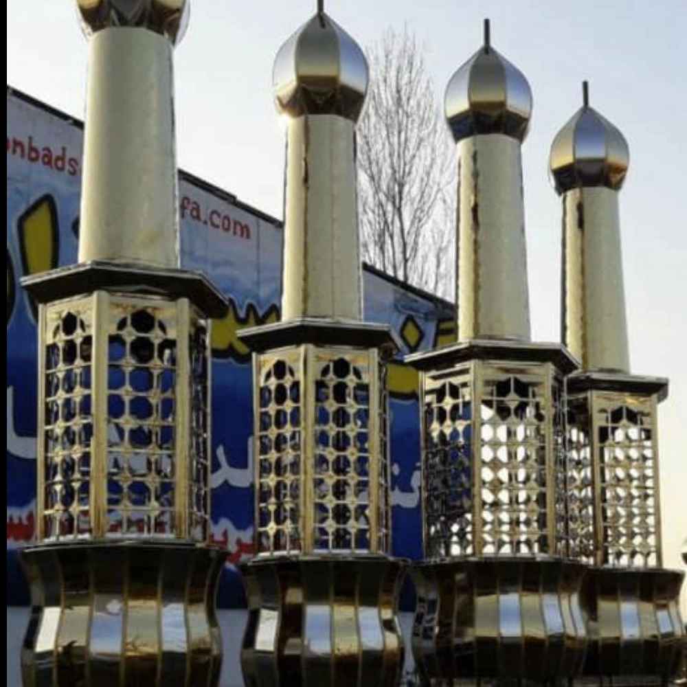 گنبد گلدسته و ضریح سازی اسدی احمدی انگالی در برازجان بوشهر