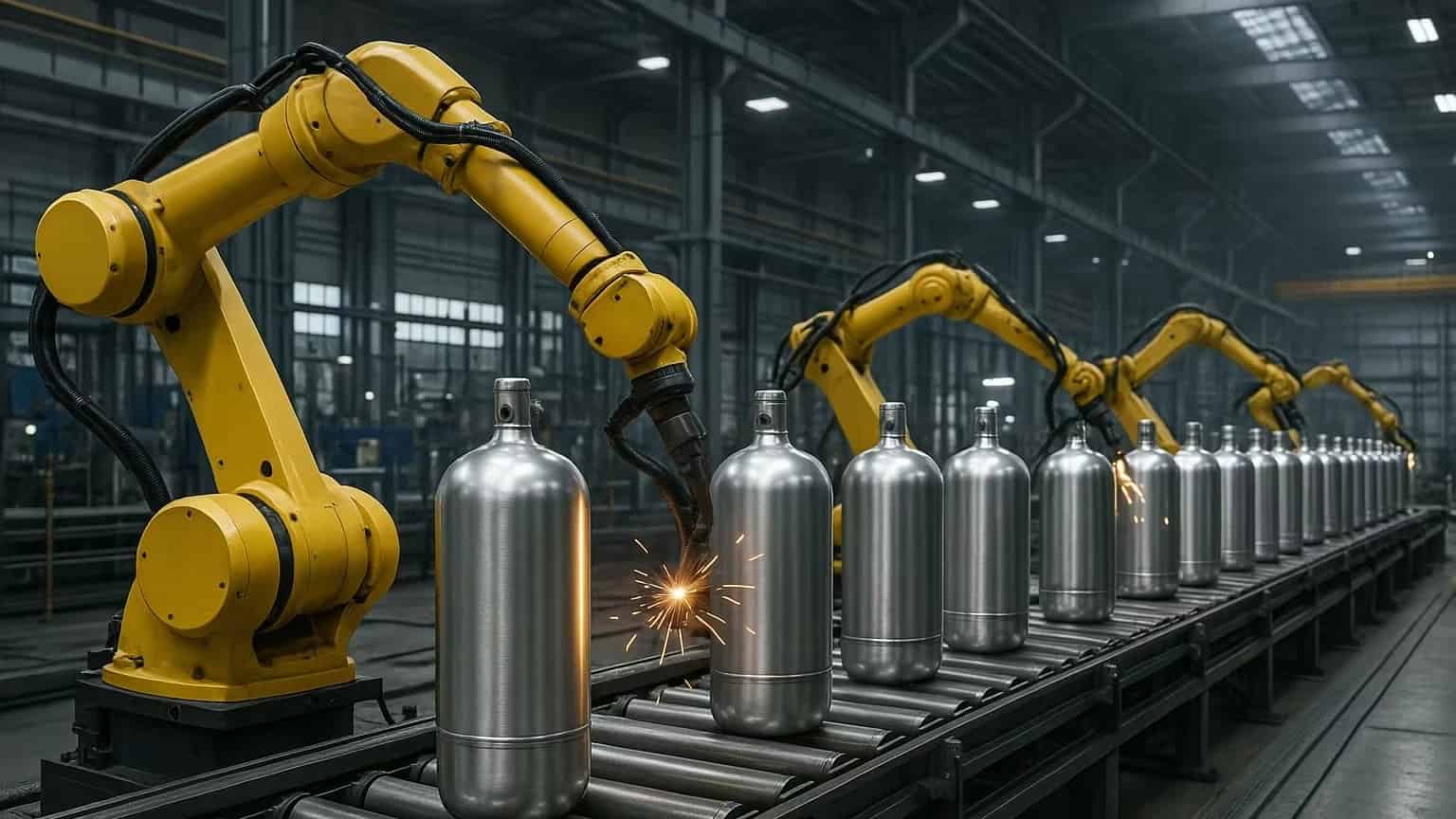 تولید سیلندر گاز CO2 سالیان ماشین طبرستان