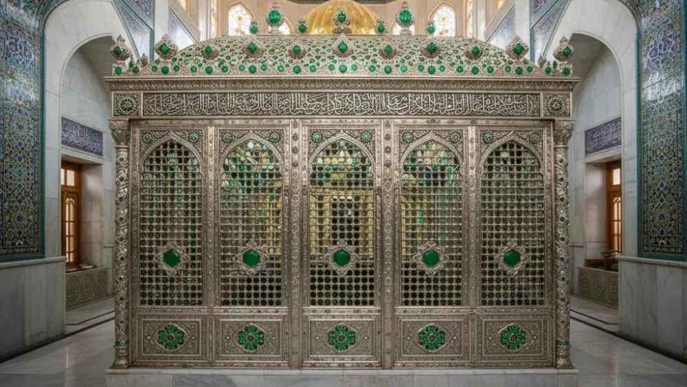 ضریح سازی تخصصی ایران طراحی، ساخت و نصب ضریح حرم و امامزادگان