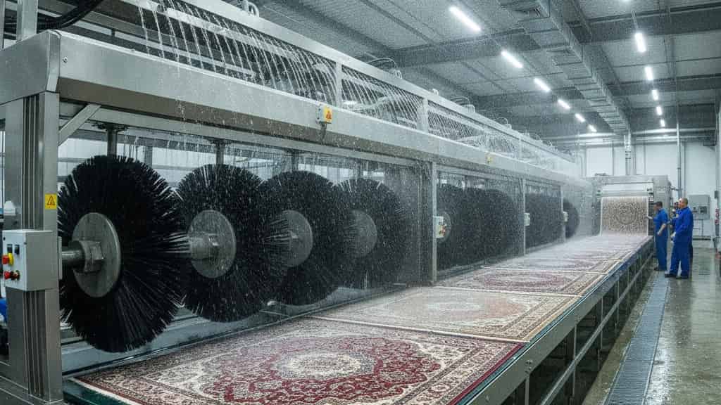 مقایسه قالیشویی اتوماتیک و دستی؛ راهنمای انتخاب بهترین روش