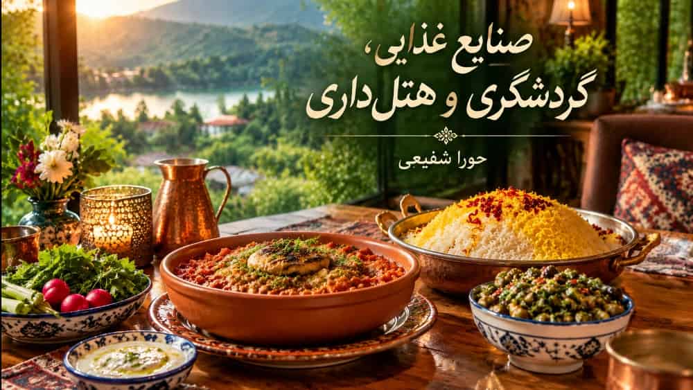 صنایع غذایی گردشگری و هتل داری حورا شفیعی در رشت