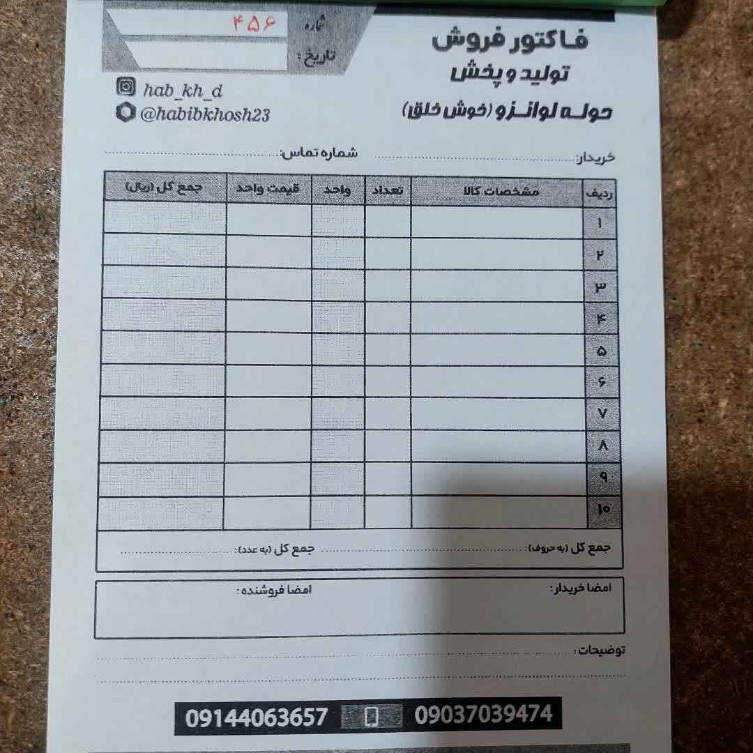 فاکتور تولیدی لوانزو