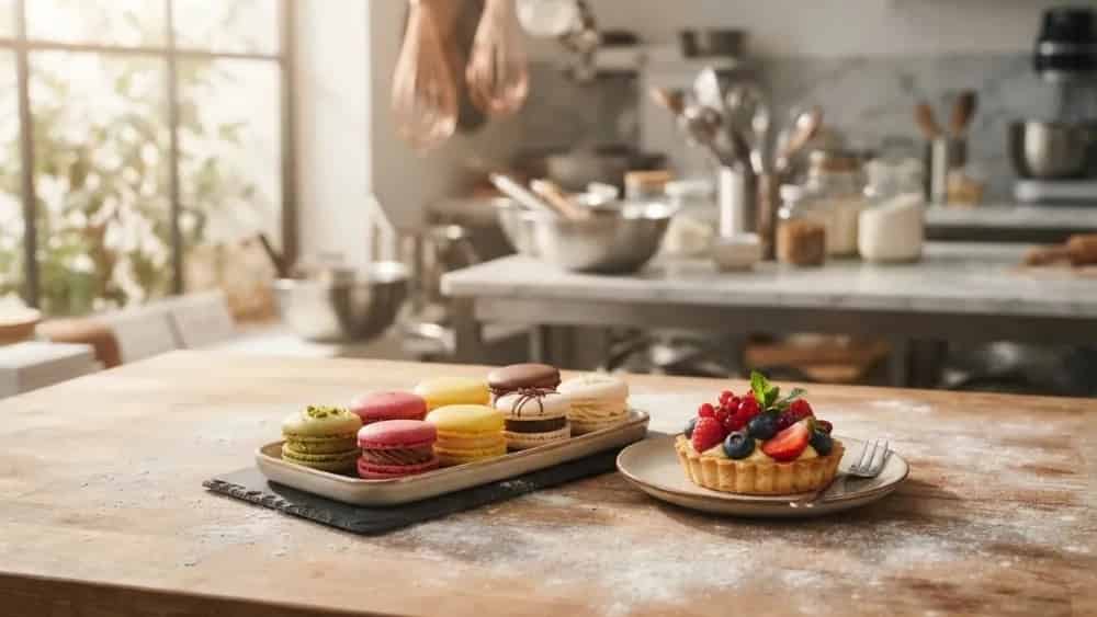 کلاس آنلاین و حضوری شیرینی پزی در ساری با رفع اشکال دائمی | آموزشگاه آزیتا