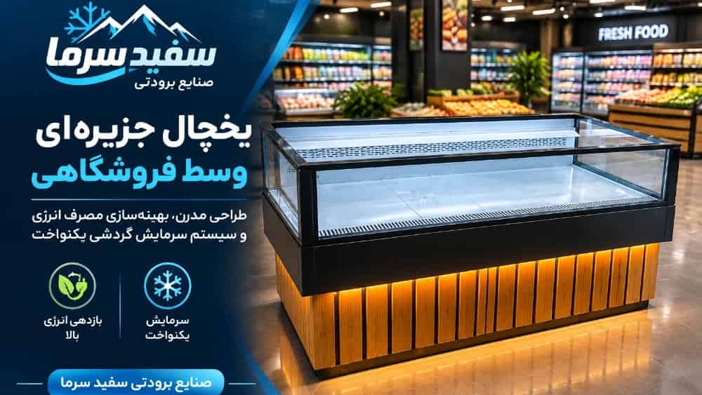 راهنمای مهندسی انتخاب و چیدمان یخچال‌های فروشگاهی و جزیره‌ای
