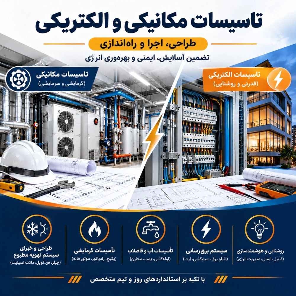 تاسیسات مکانیکی و الکتریکی