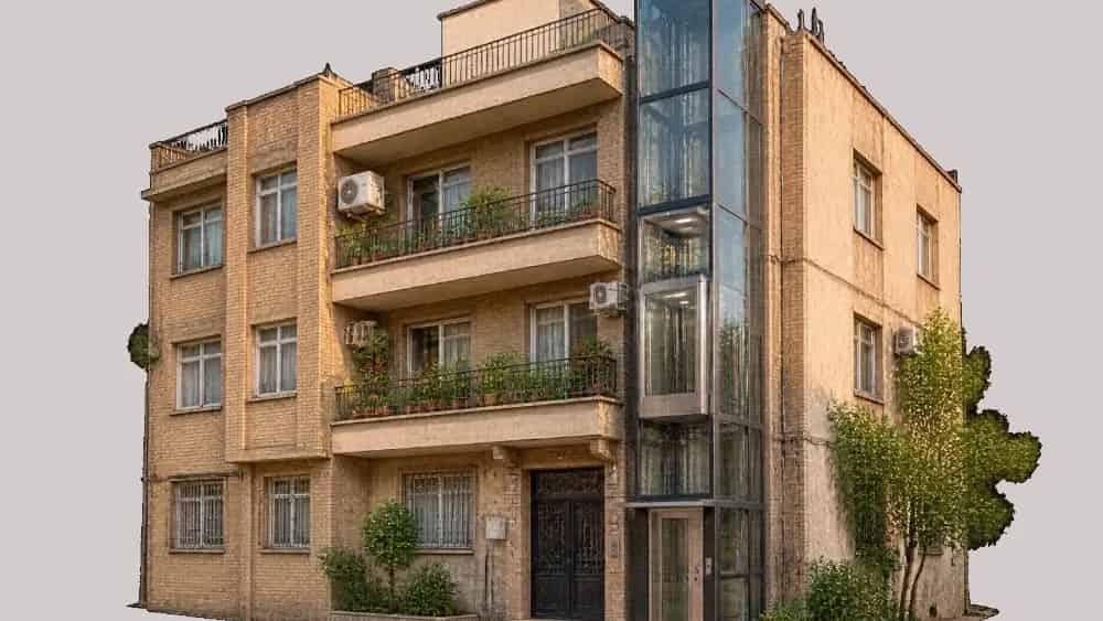 نصب آسانسور بدون تخریب در ساختمان‌های قدیمی بروجرد