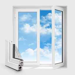 تولید درب و پنجره دوجداره upvc ویندور آرامش در کرج
