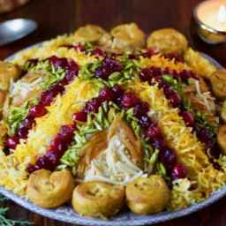 سفره خانه زرین، انواع غذاهای ایرانی در داراب فارس