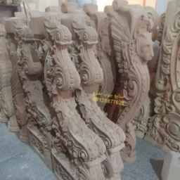 اجرا نرده چوبی پایه خراطی و گره چینی نصری در قزوین