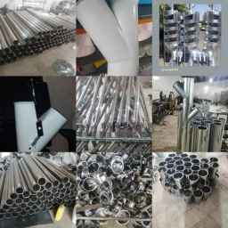 تولیدی رسولی، ساخت قطعات کارخانه آرد سیاه دانه گیر استیل و اتصالات در کرج