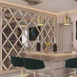 آینه دکوراتیو باران دوزی در ارومیه