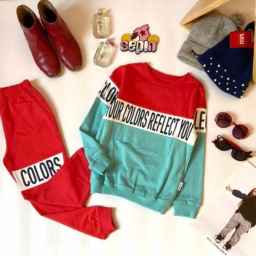 لباس خانگی بنفشه گل در رشت