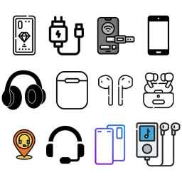 Royan Tech store, selling mobile and laptop accessories in Qom