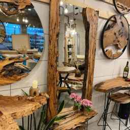گالری چوبیارو لاهیج ، فروش آیینه کنسول و میز در لاهیجان گیلان