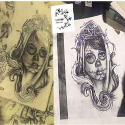 تاتو رخ نما، آموزش و خدمات تاتو سه بعدی بدن و صورت در تهران و کرج