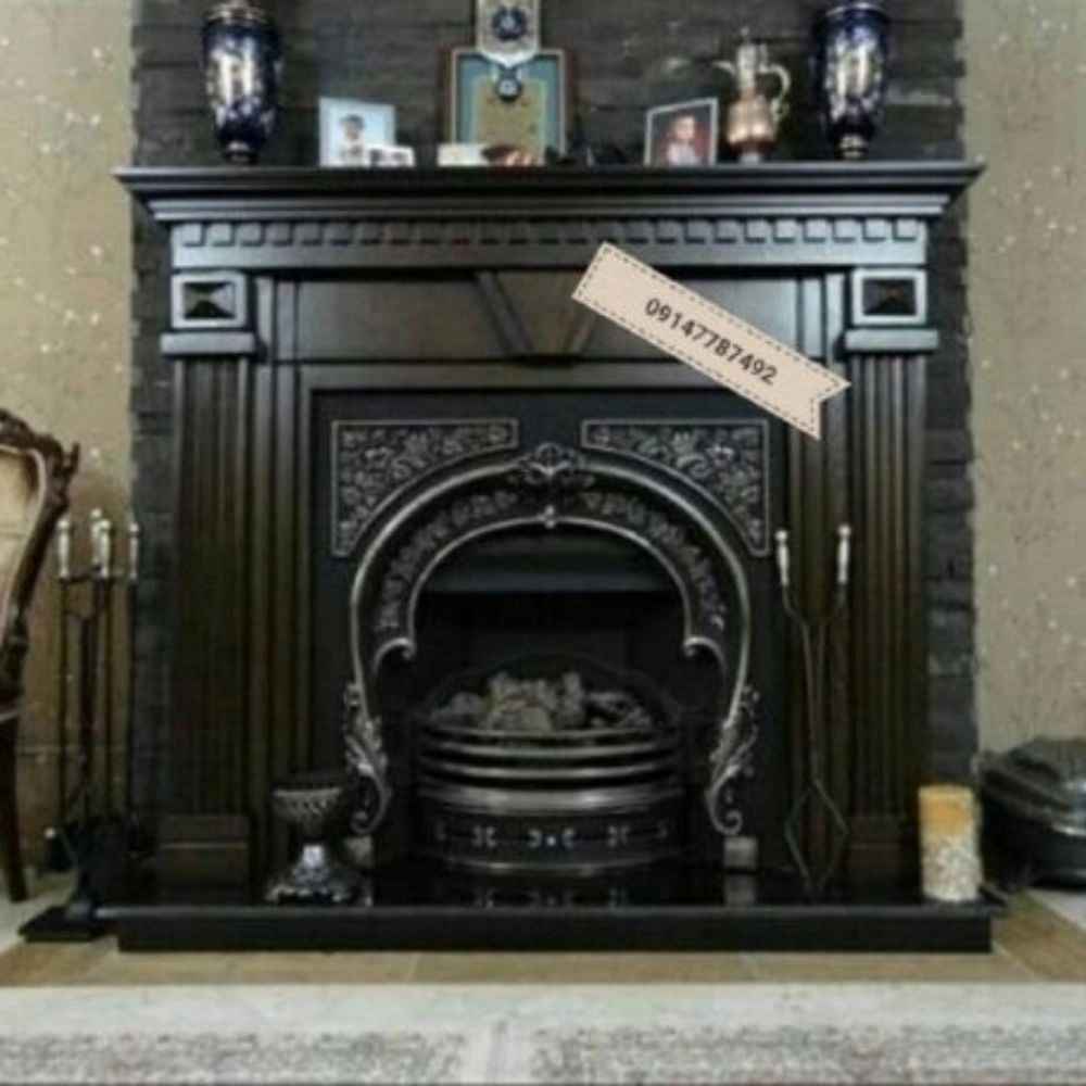 شومینه های کلاسیک (برقی، گازی، چدنی) با فرم چوب