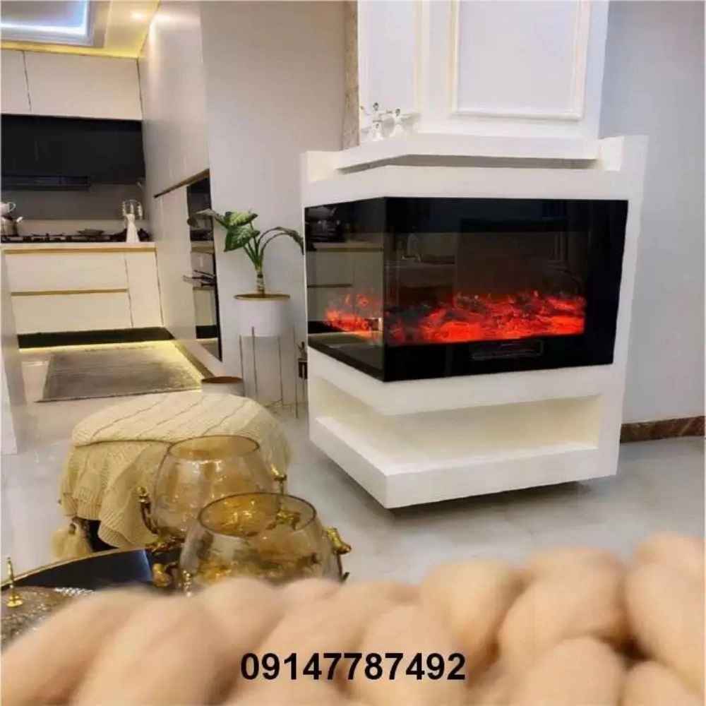 شومینه های ۹۰ درجه یا L مدرن (برقی، گازی)