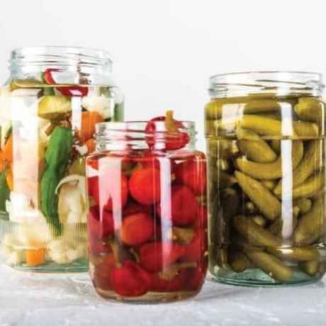 ظرف جار شیشه ای