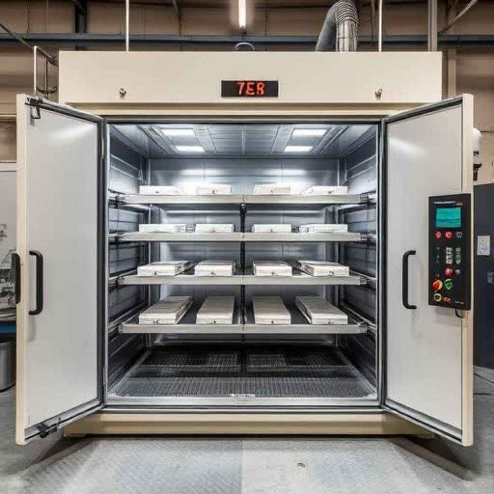 کوره رنگ پودری الکترو استاتیک