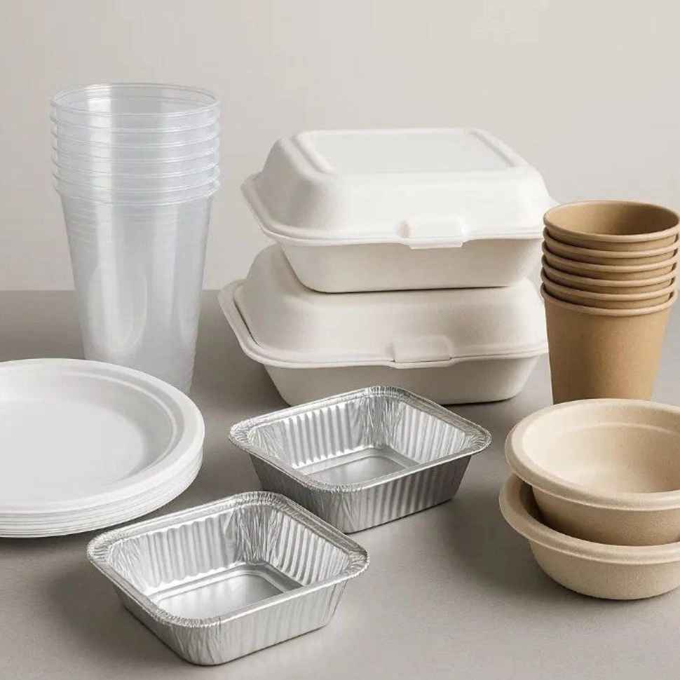 ظروف و لوازم یکبار مصرف