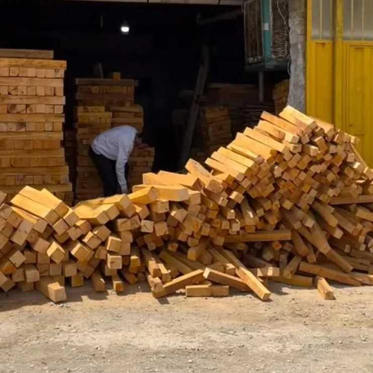 چوب توسکا ابعاد متنوع