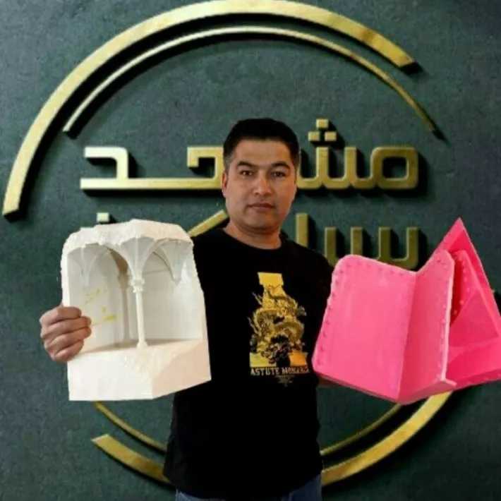 قالبسازی سیلیکونی حرفه ای مشهد سیلیکون احمدی