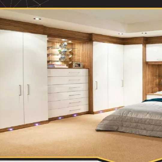 طراحی کابینت و کمد دیواری کاج 1