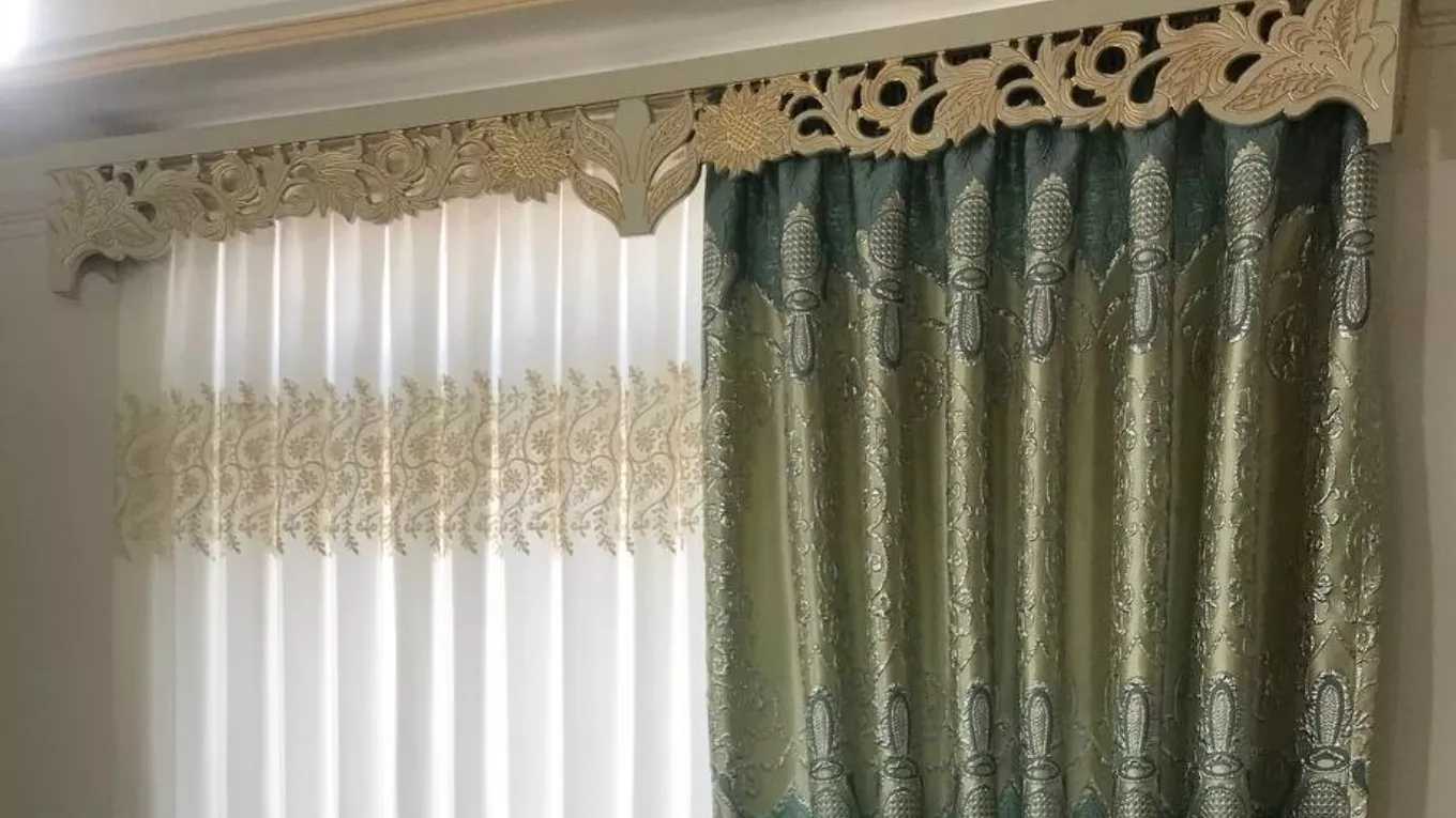 دکوراسیون داخلی و اجرای کاغذدیواری پوستر سه بعدی و گالری پرده امیرسالار در فریدونکنار