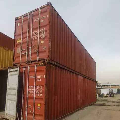 کانتینر ۴۰ فوت (۱۲ متری):در دونوع DC و  HQ میباشد . در طول ۱۲ متر عرض ۲/۴۰ و ارتفاع ۲/۶۰ میباشد DC گفته می‌شود  و  با ارتفاع ۲/۹۰ را HQ گفته می‌شود.