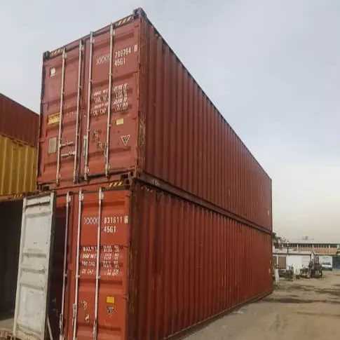 کانتینر ۴۰ فوت (۱۲ متری):در دونوع DC و  HQ میباشد . در طول ۱۲ متر عرض ۲/۴۰ و ارتفاع ۲/۶۰ میباشد DC گفته می‌شود  و  با ارتفاع ۲/۹۰ را HQ گفته می‌شود.