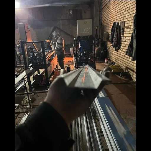 ساخت دستگاه تولید سازه کناف پروفیل کناف