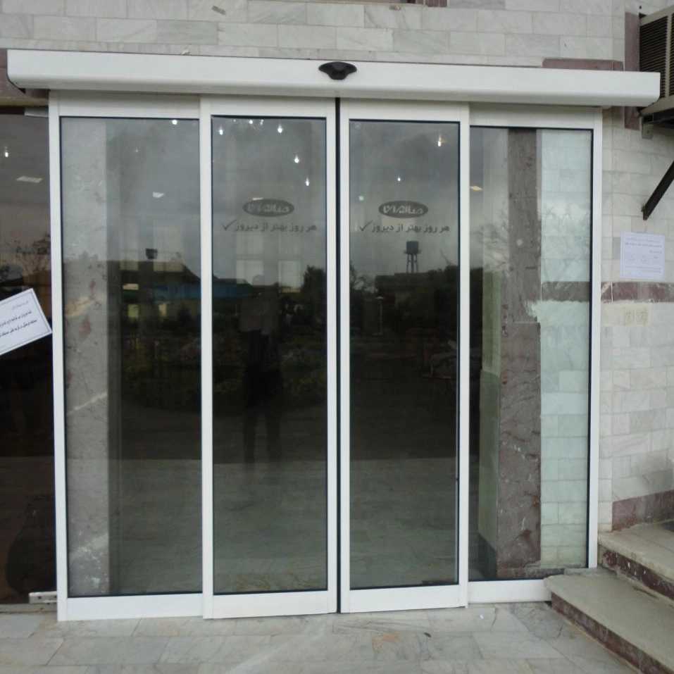 درب اتوماتیک شیشه ای